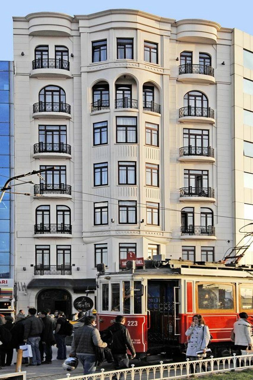 Taxim Hill Hotel Istanboel Buitenkant foto